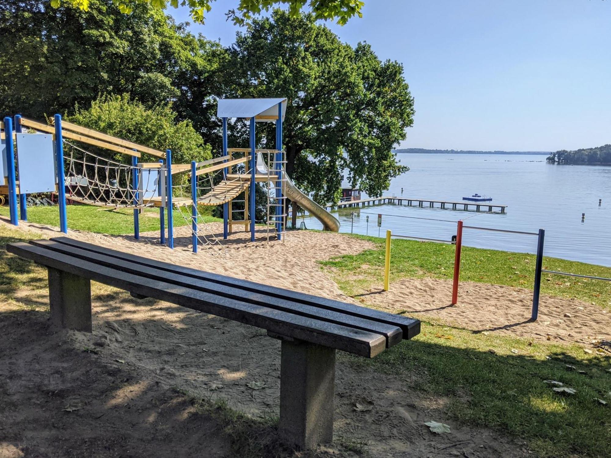 Ferienwohnung Feldblick Auf Dem Bauernhof Am Schweriner See Bad Kleinen Extérieur photo